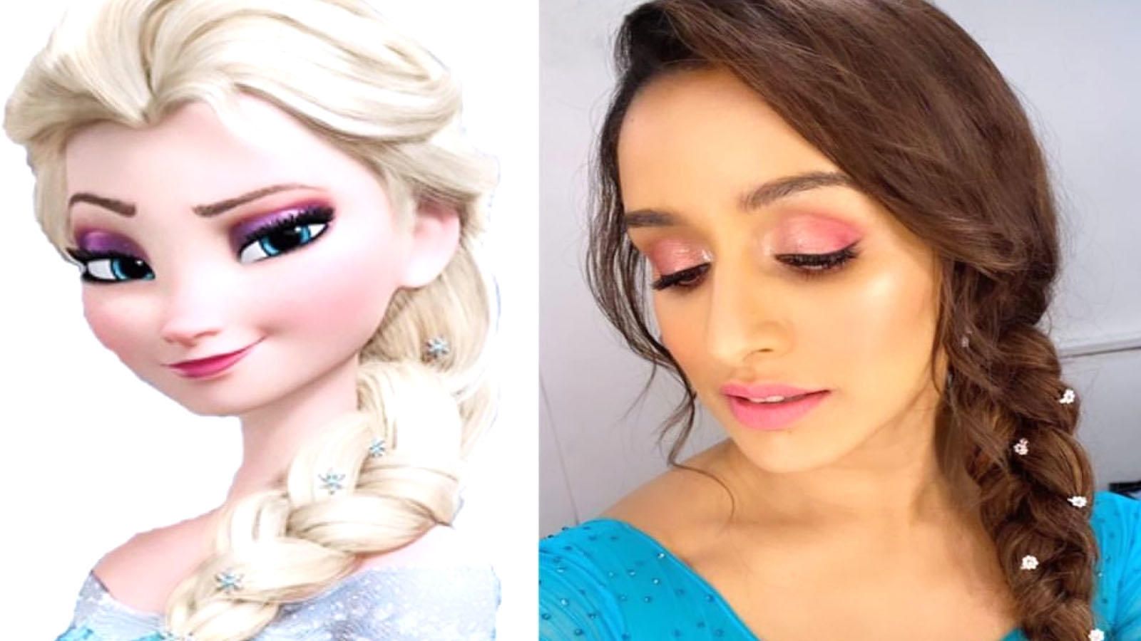 Shraddha Kapoor personifies Elsa from 'Frozen' for cousin Vedika's