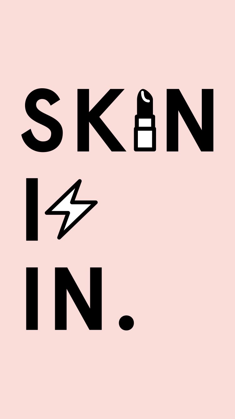 Skin is in. Skincare quotes, Basic skin care routine, Skin care