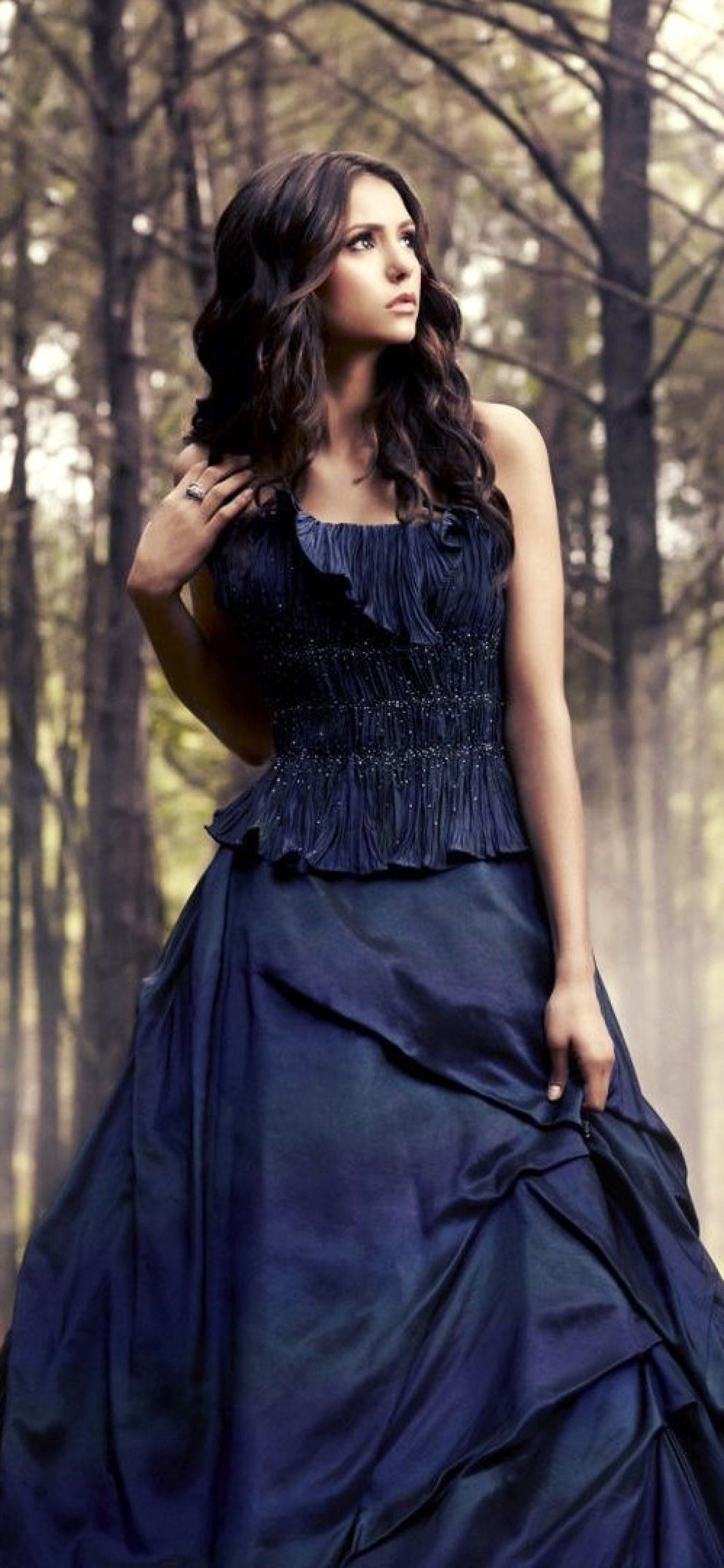 Nina Dobrev iPhone XS Max Wallpaper Download