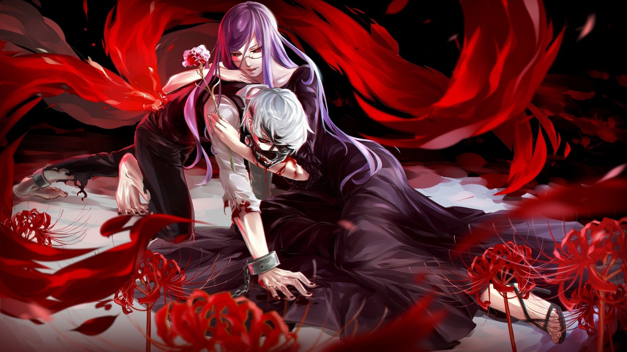 Download Tokyo Ghoul Amazing Anime Christmas Wallpaper In Many