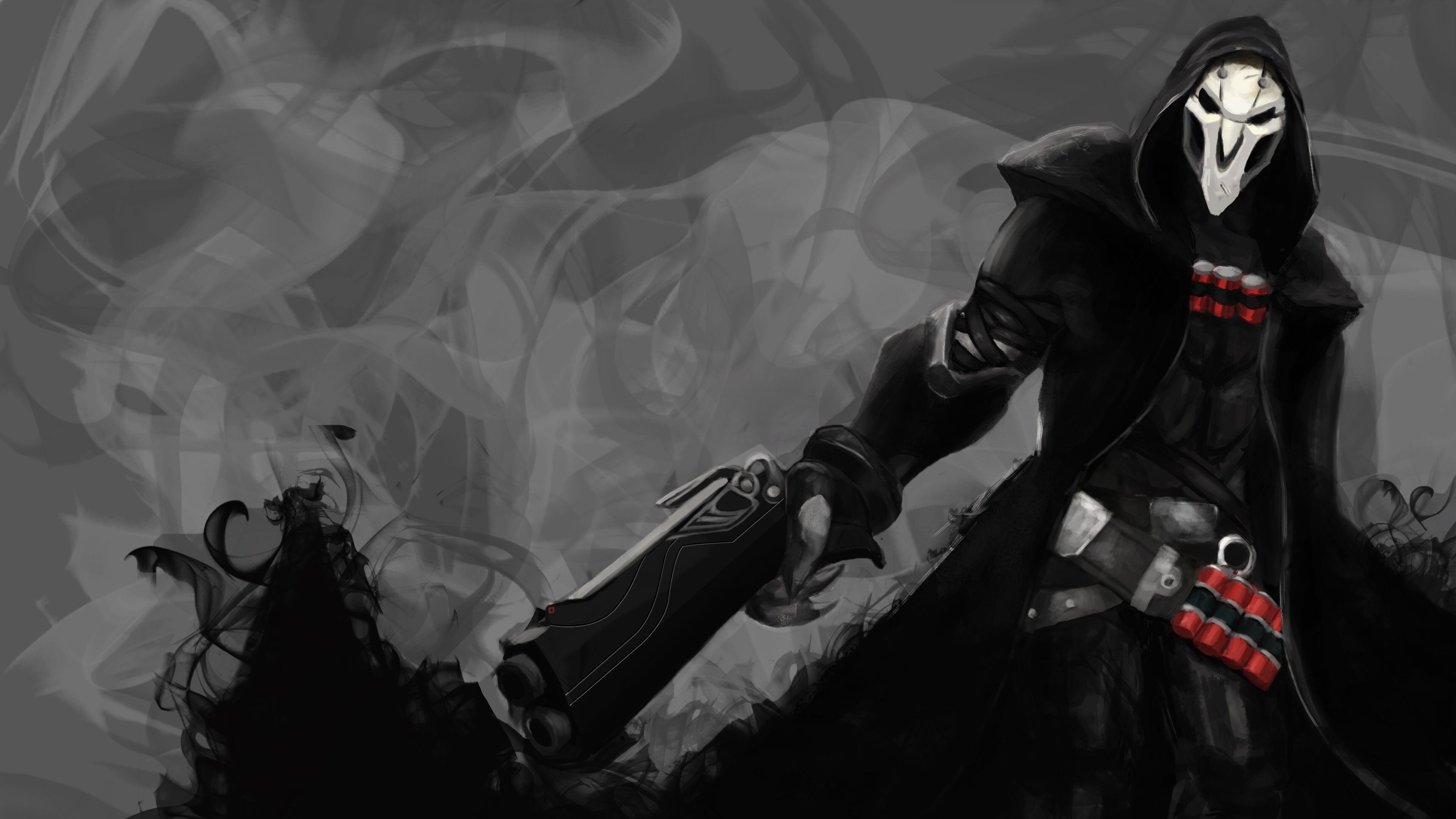 Reaper Overwatch 4k 4k HD 4k Wallpaper, Image