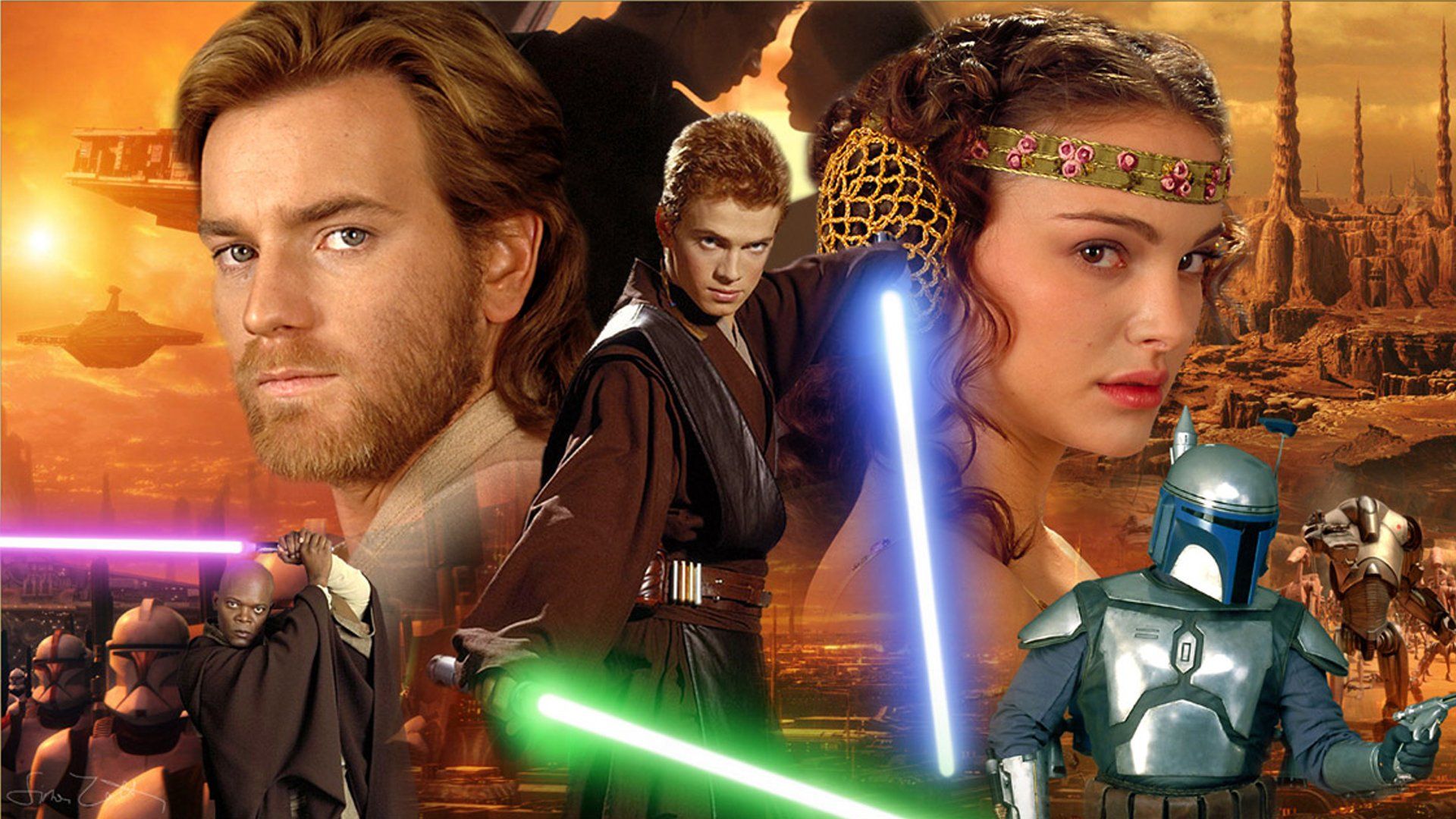 Star Wars Episode II: Attack Of The Clones HD Wallpaper