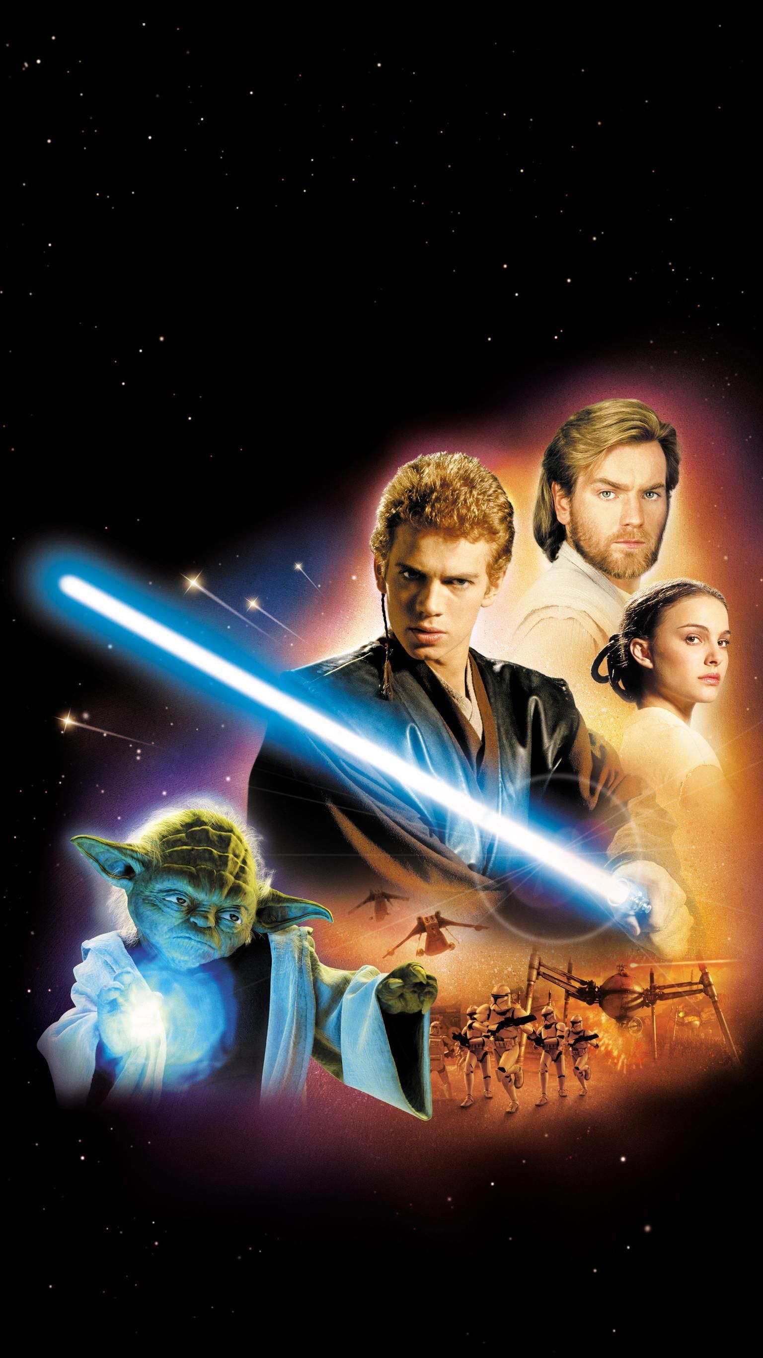 Star Wars: Episode II of the Clones (2002) Phone Wallpaper. Star wars movies posters, Star wars episode Star wars fandom