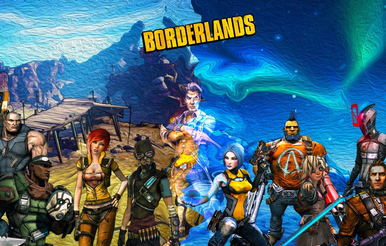 Wallpaper landscape, pandora, salvador, maya, Borderlands, brick