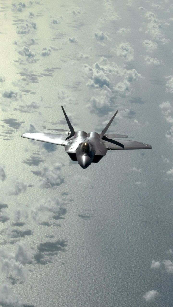 Military Lockheed Martin F 22 Raptor (720x1280)