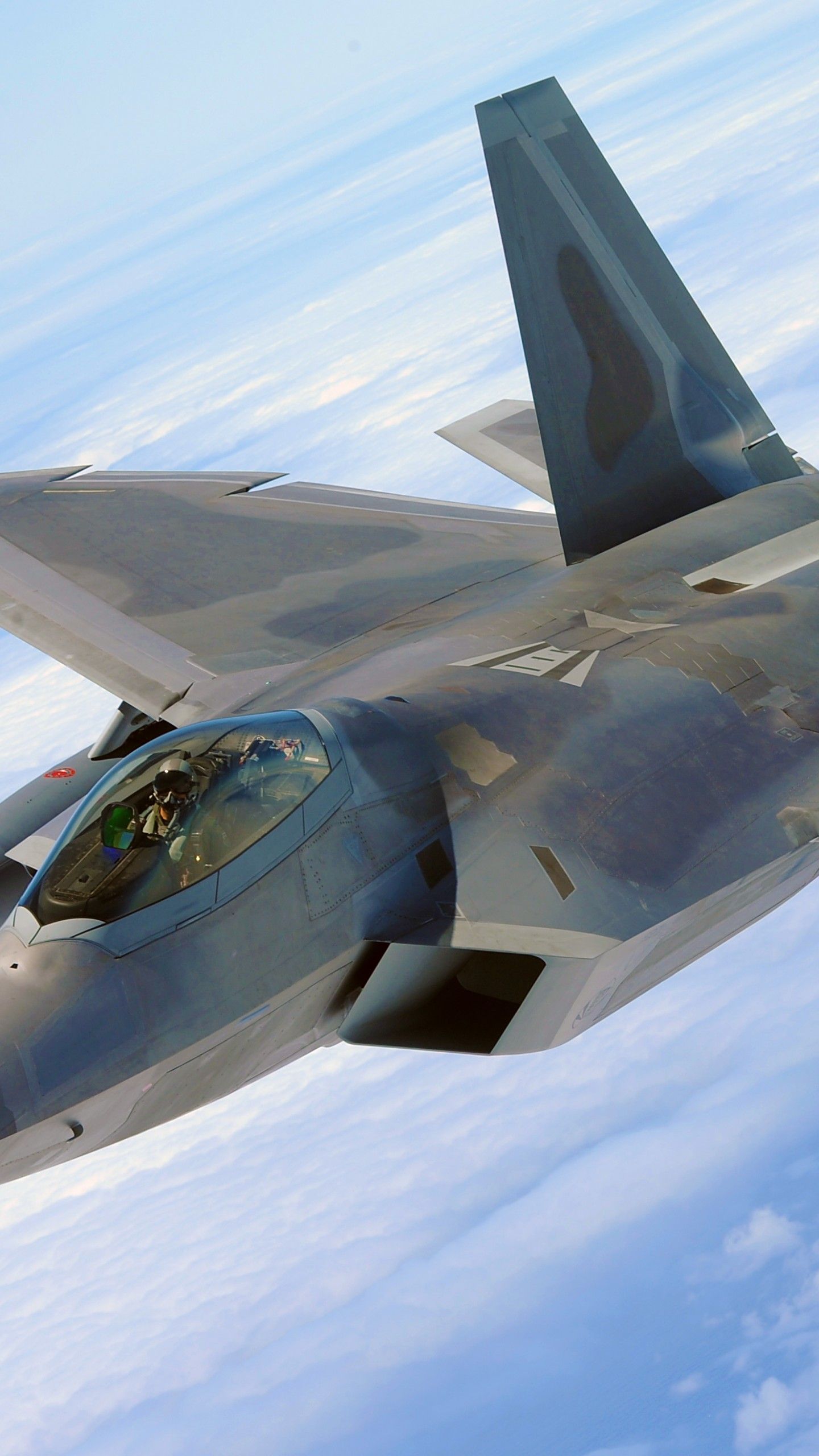 Wallpaper Lockheed Martin F 22 Raptor, Stealth Aircraft, US Air