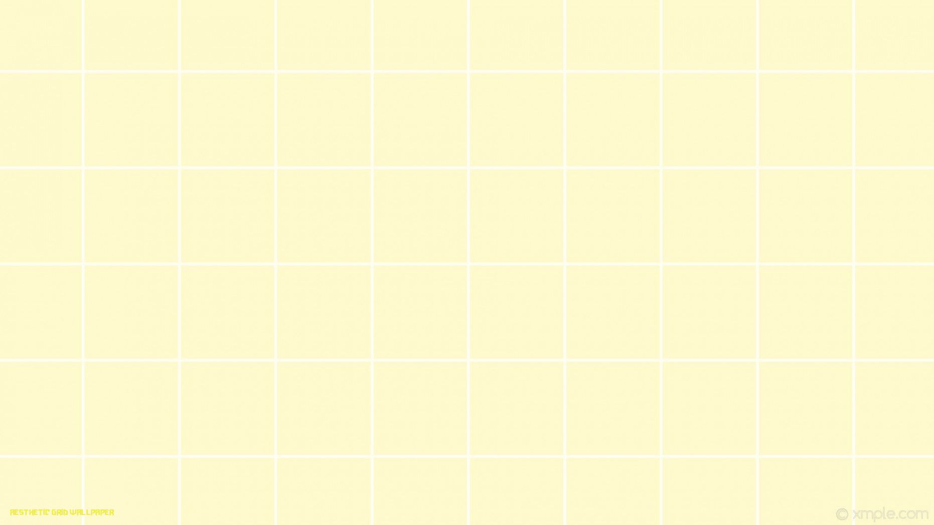 Yellow Grid Wallpaper