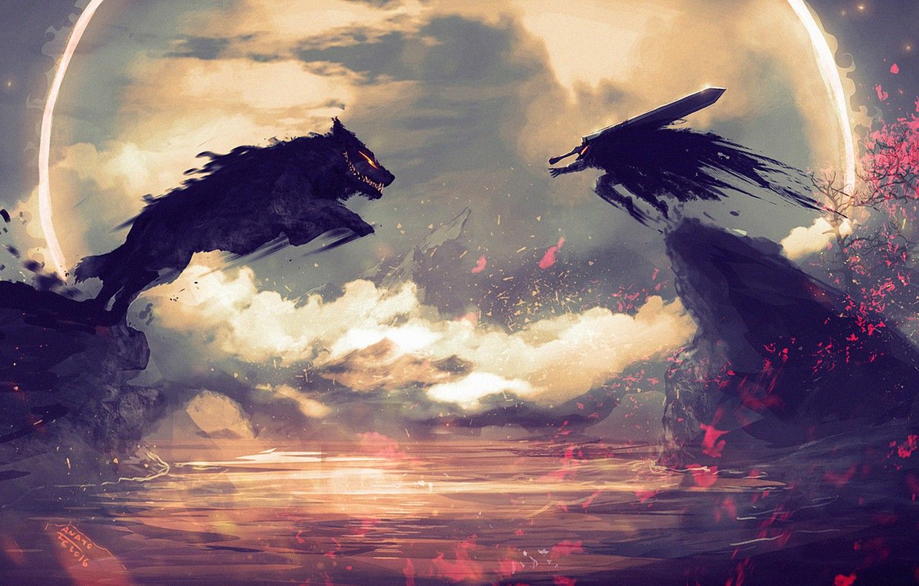 Wolf Art Wallpaper