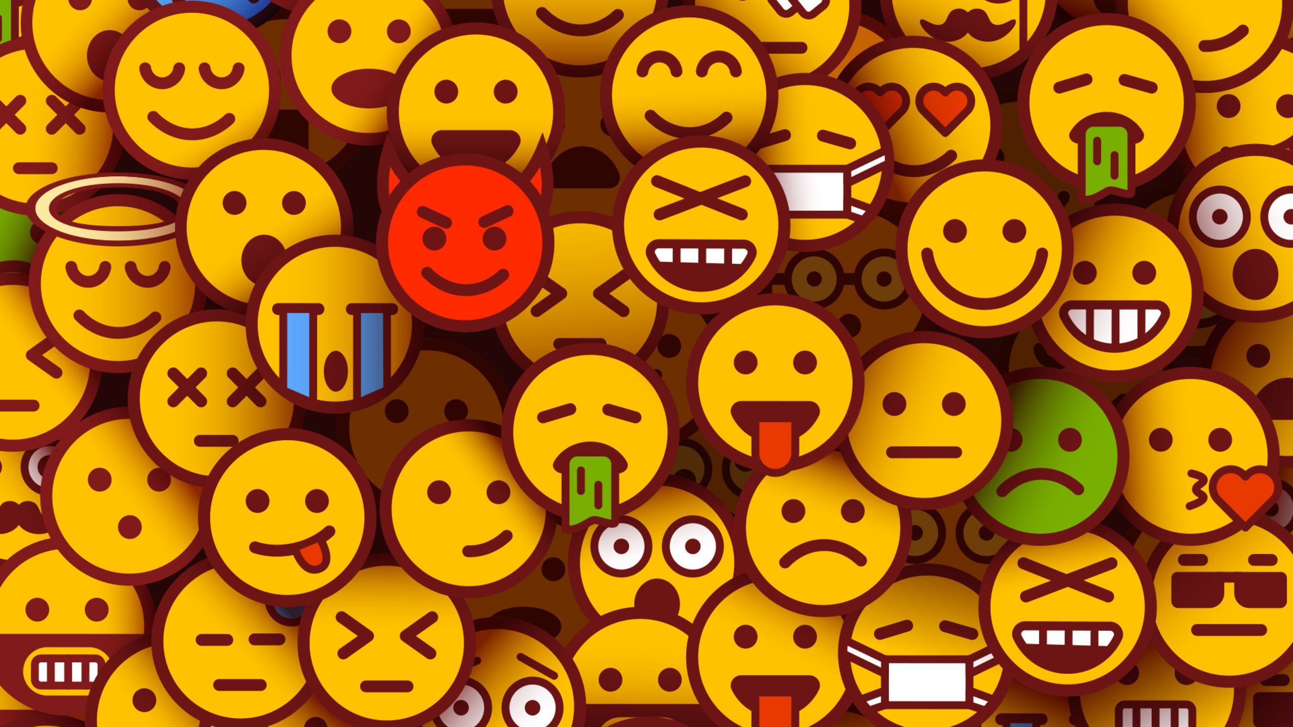 Funny Emoji HD Wallpaper New Tab Theme