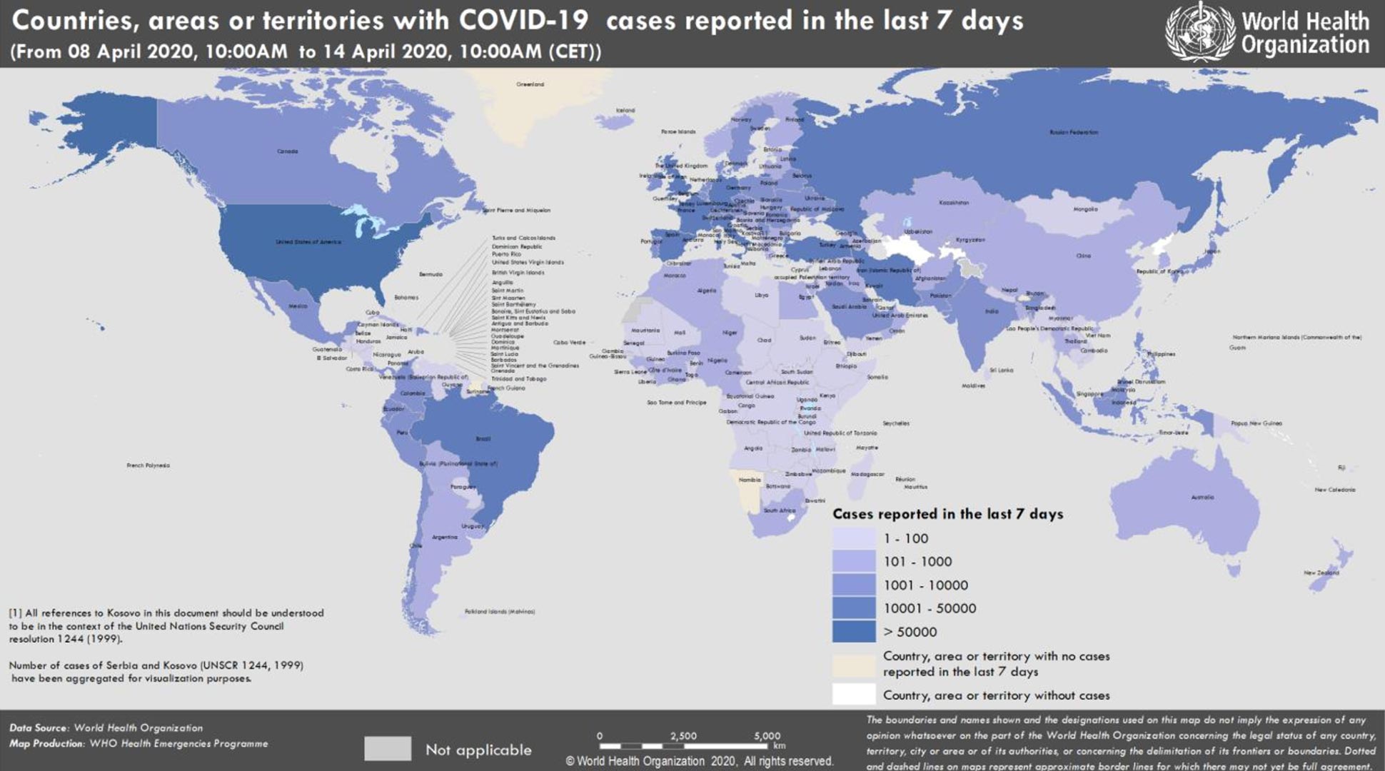 Coronavirus World Map: 863 Confirmed Cases; 207 Countries