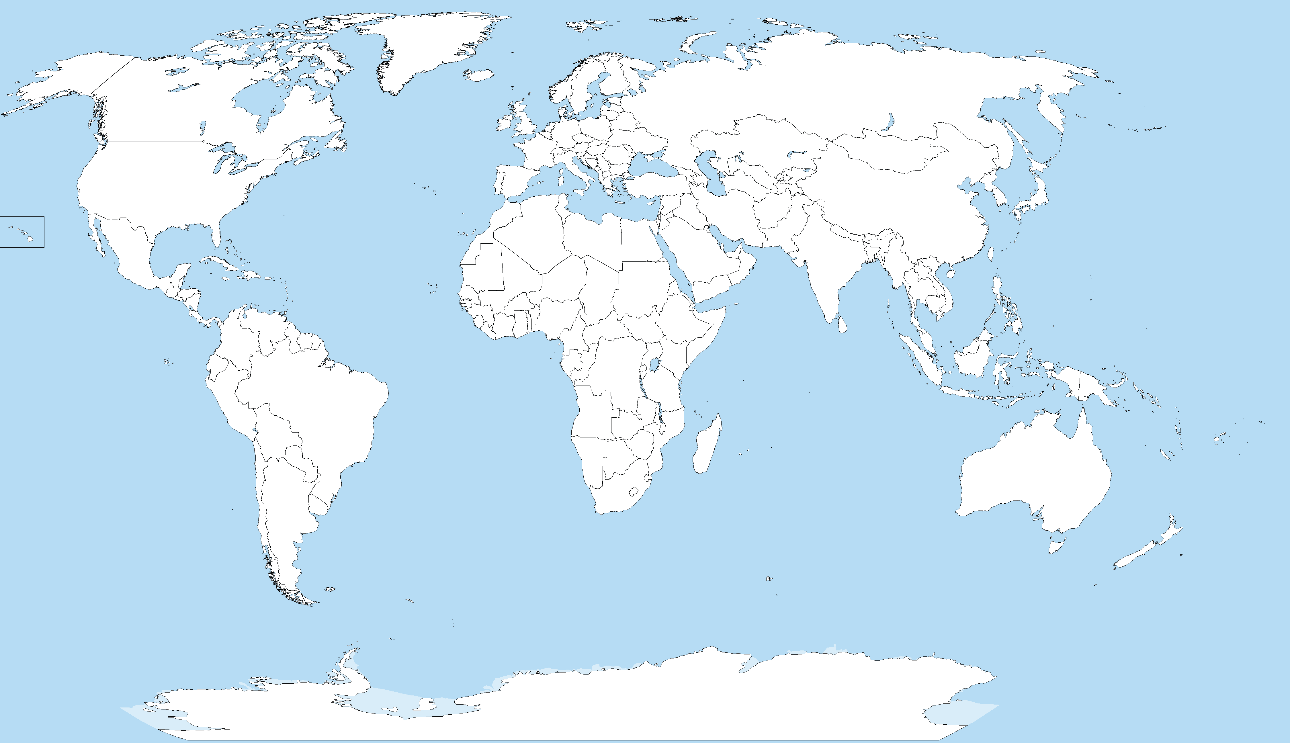 A large blank world map with oceans marked in blue.PNG