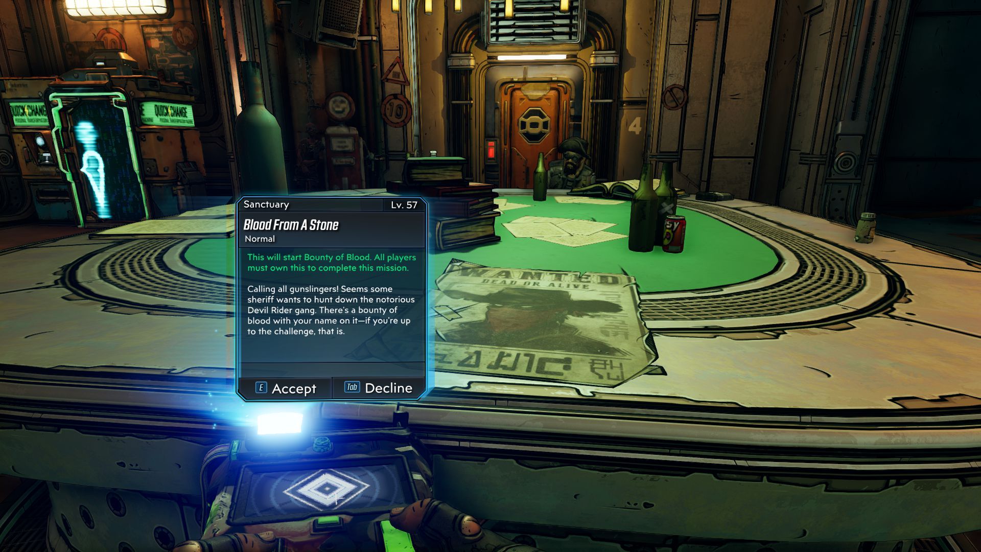 Borderlands 3: How to Access Bounty of Blood: A Fistful