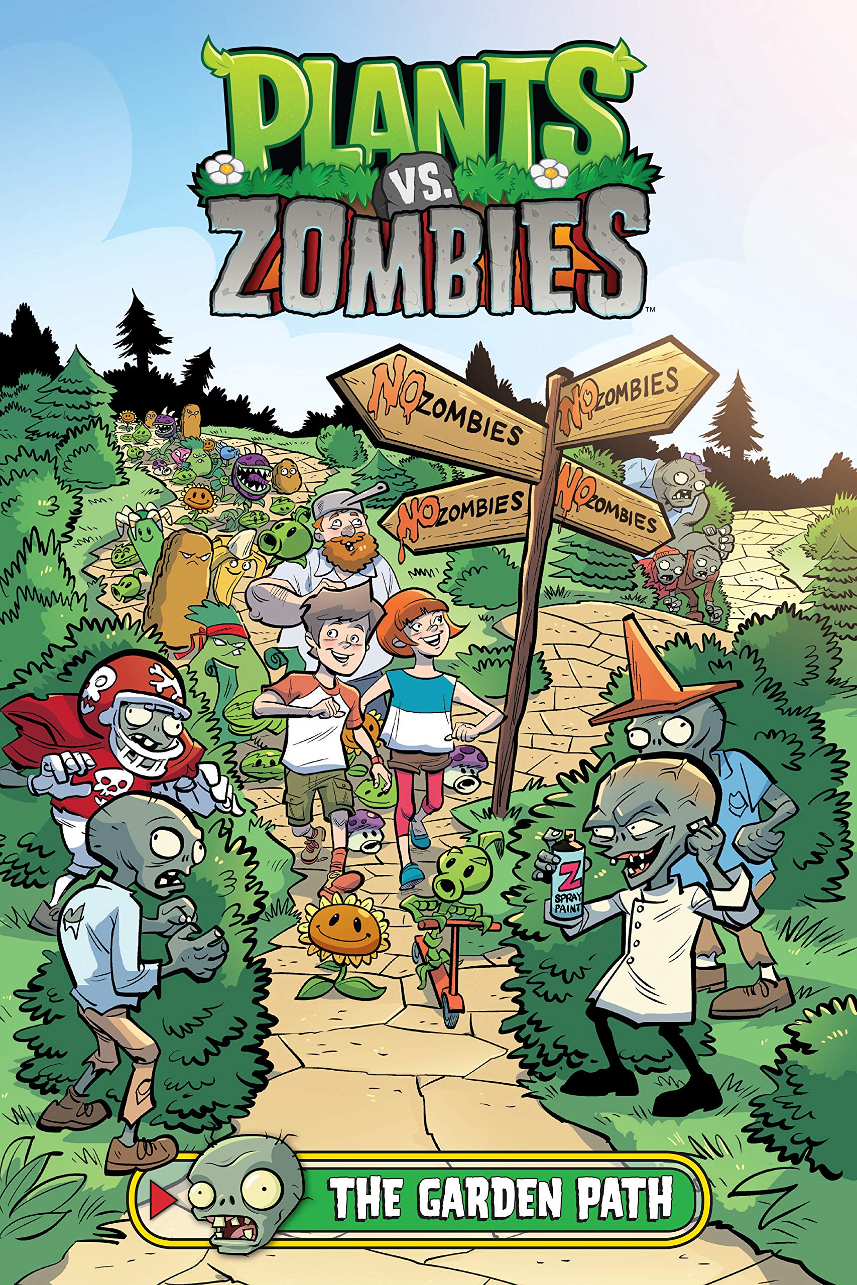 Plants vs. Zombies Volume 16: The Garden Path: Amazon.ca: Tobin