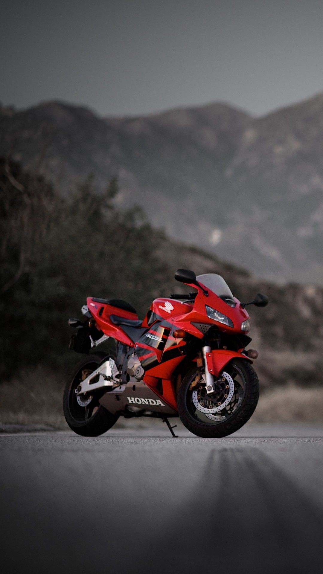 Honda CBR600RR Red Sport Motorcycle Wallpaper Free