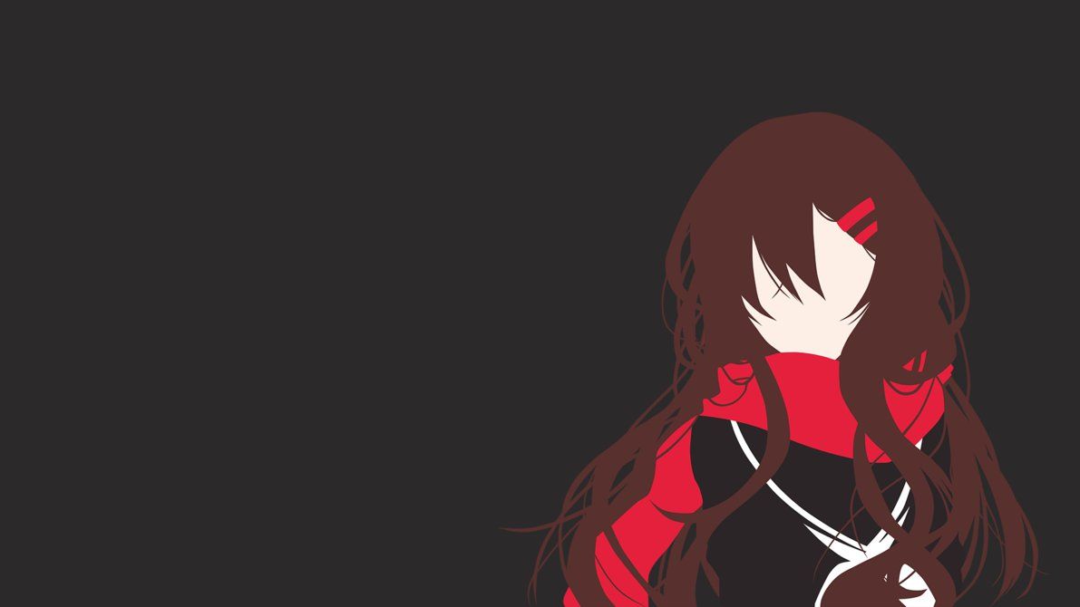 Free download Ayano Minimalistic Wallpaper Kagerou Project by Co1onel on [1191x670] for your Desktop, Mobile & Tablet. Explore Minimalist Anime Wallpaper. Dark Minimalist Wallpaper, Minimalist HD Wallpaper, 1080P Minimalist Wallpaper