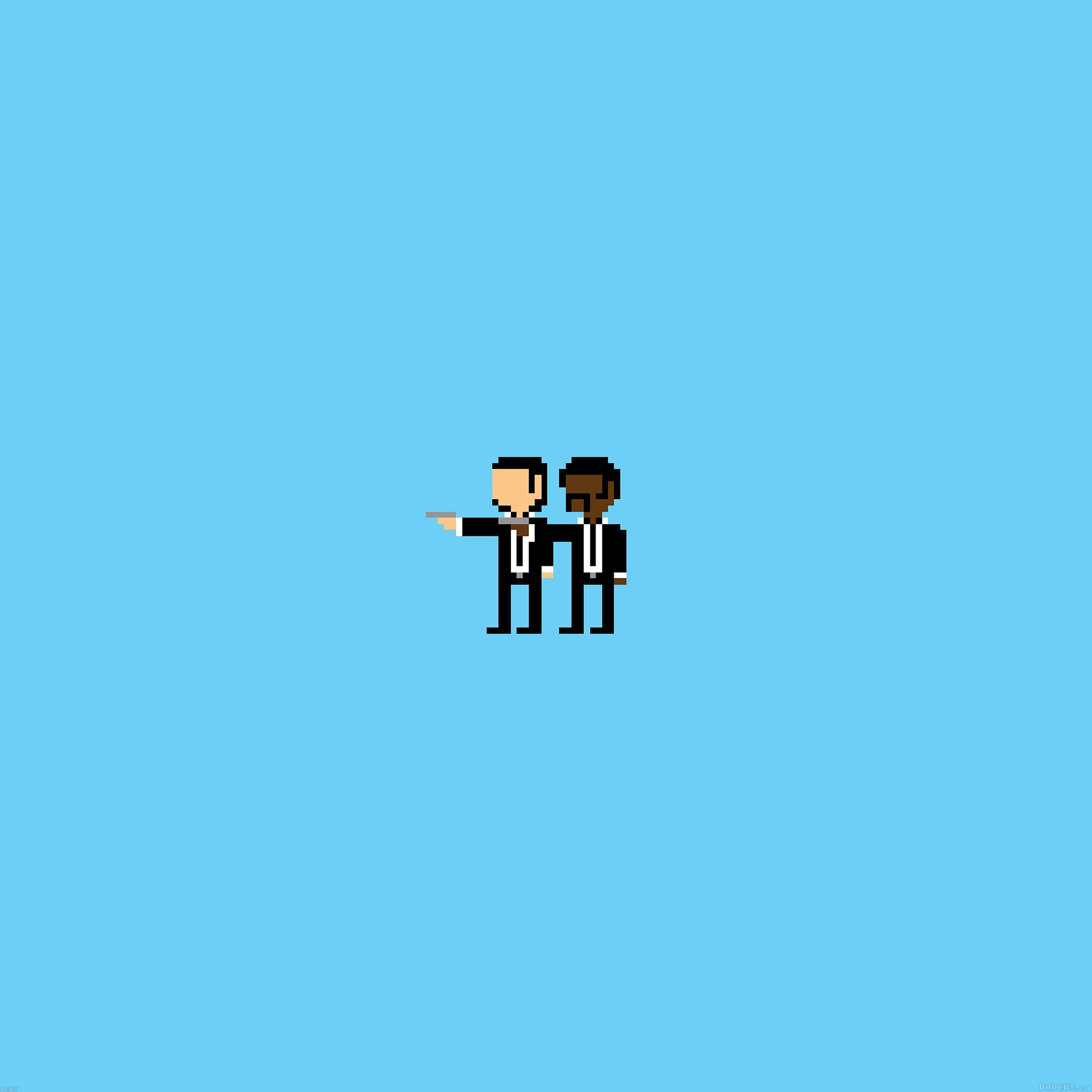 Pulp Fiction Pixel Art Illust