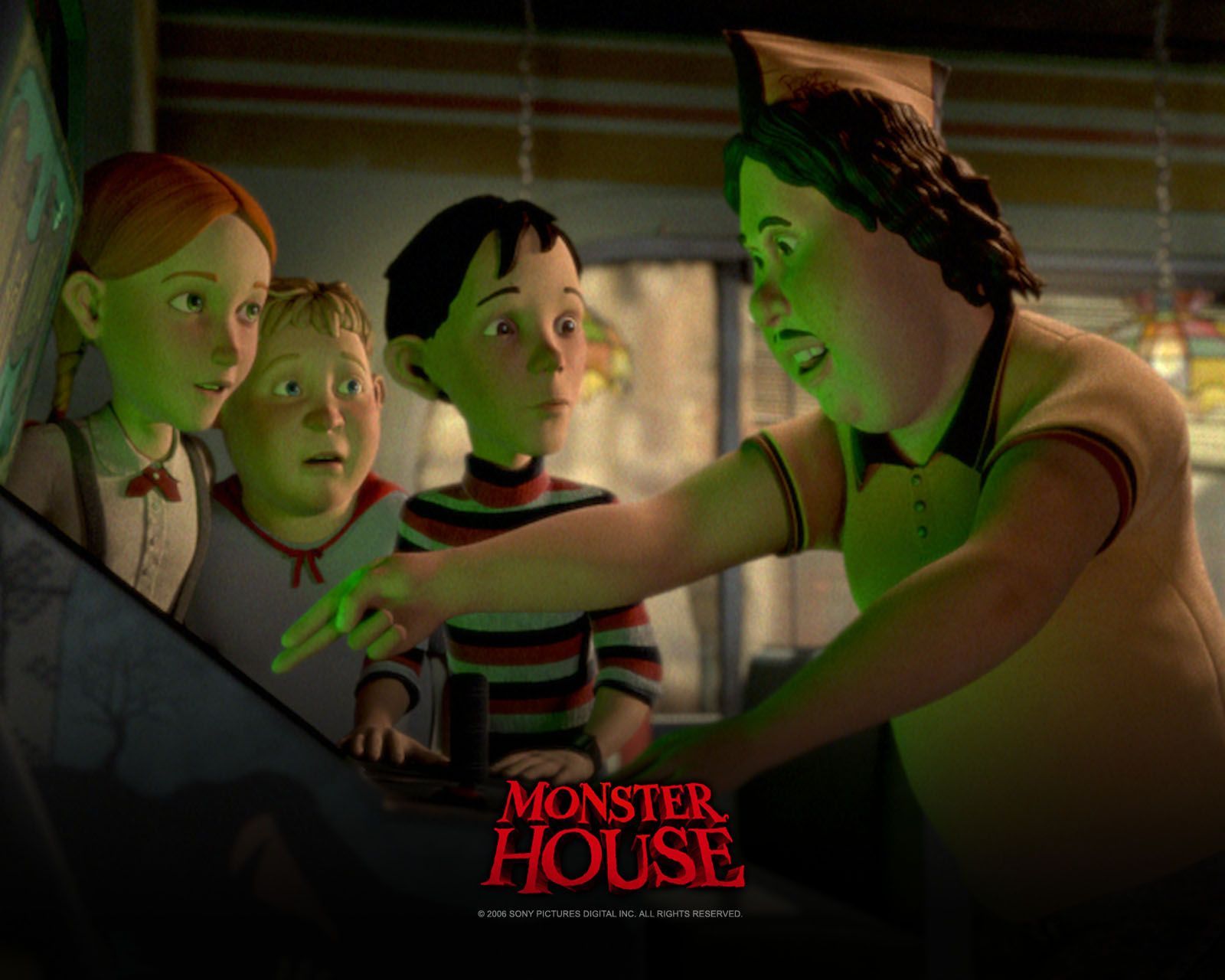 Monster House. Monster house, Monster house movie, Halloween house