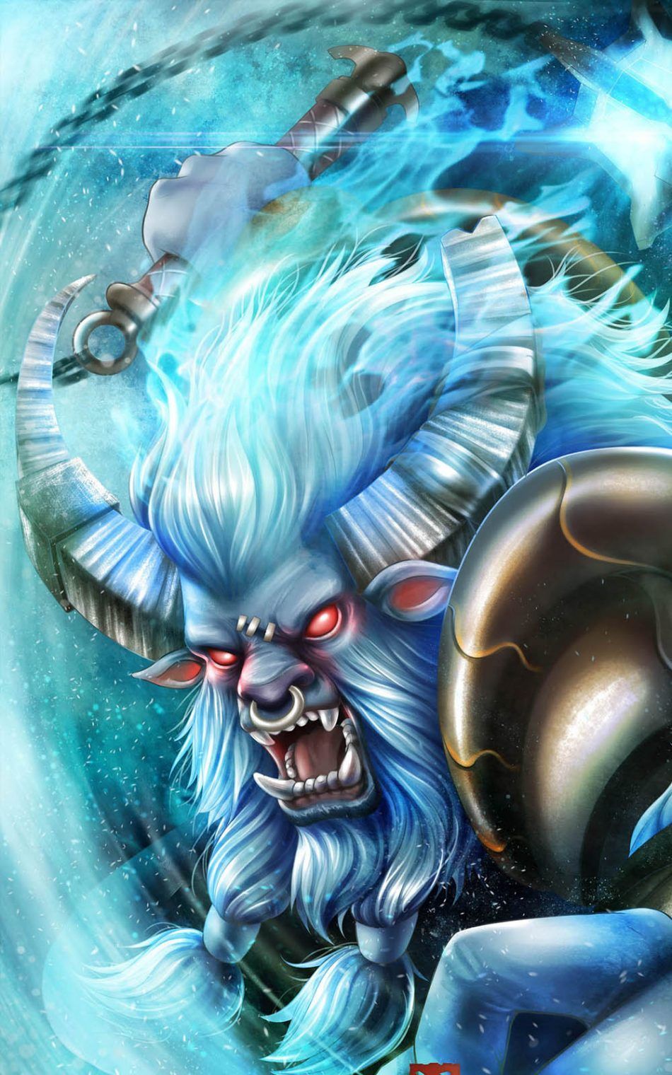Spirit Breaker Dota 2. Seni, Hiasan, Dinding