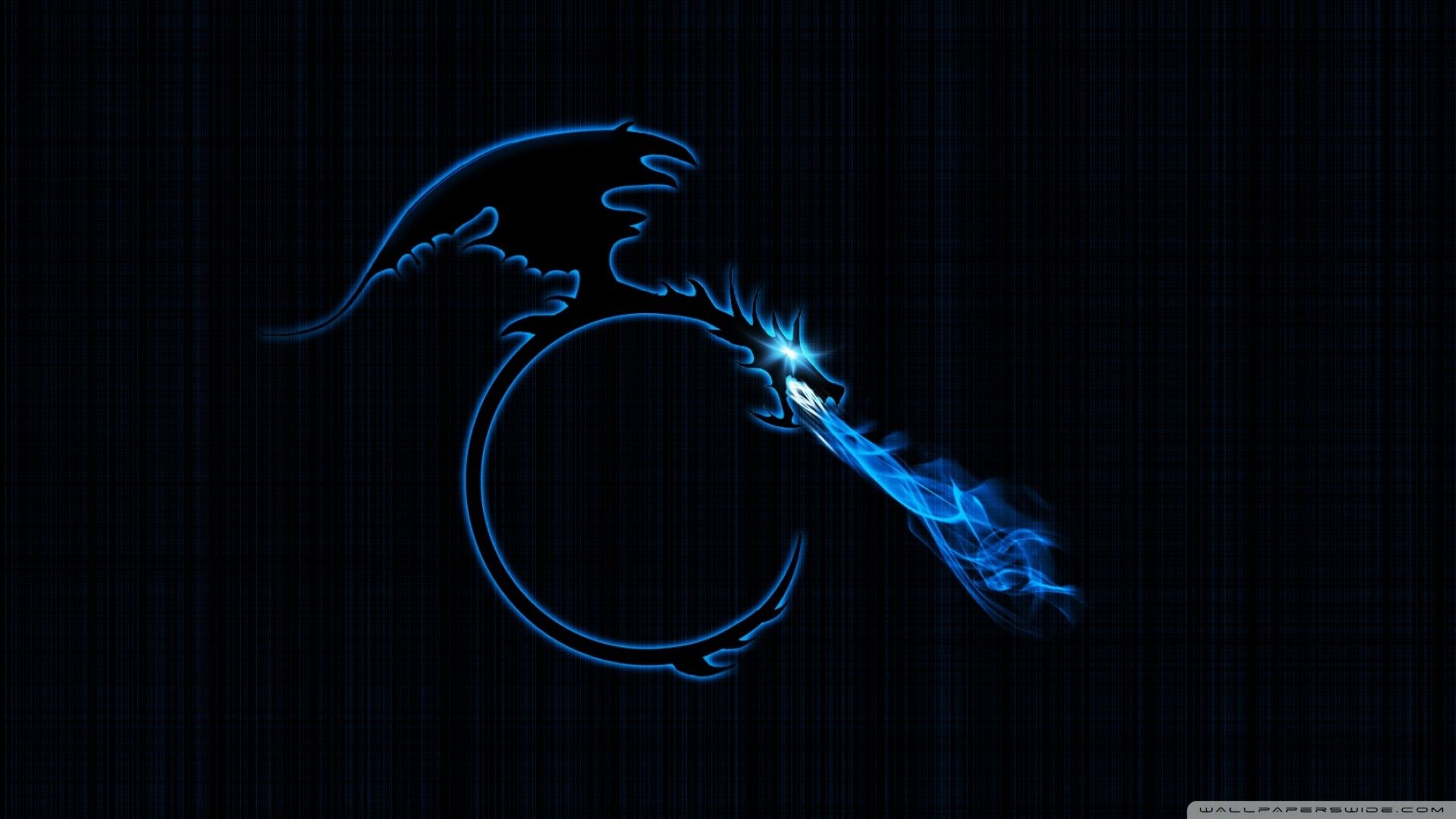 Blue Dragon Desktop Background. Blue