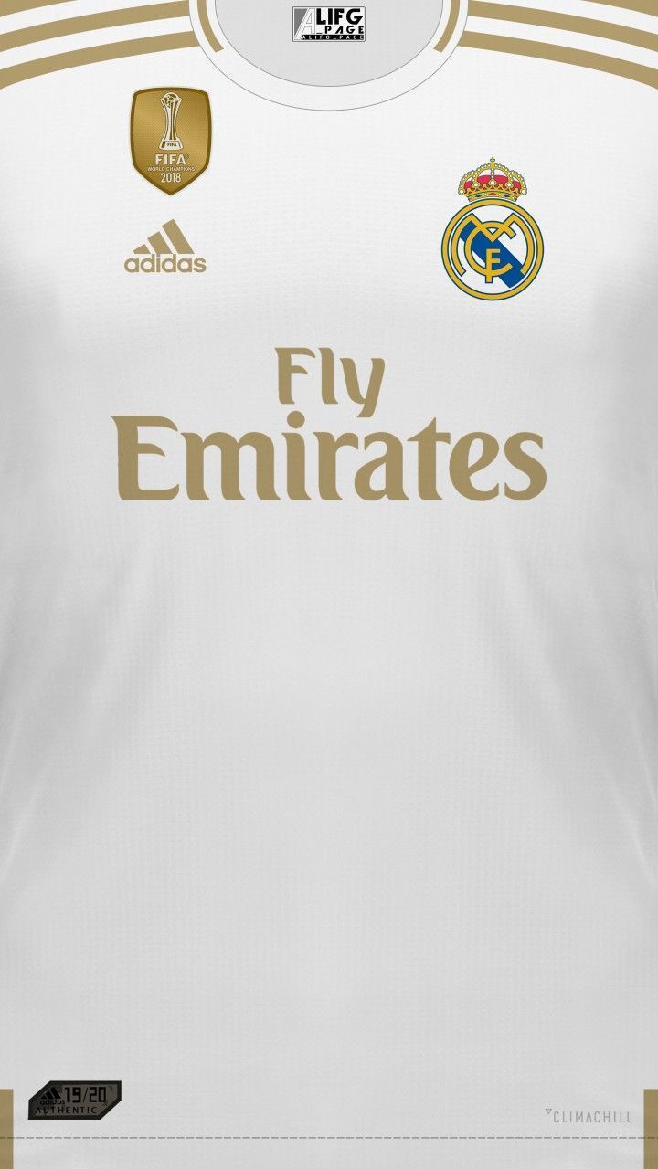Real Madrid Kit 2020 Wallpaper. Camisas de futebol, Camisa de