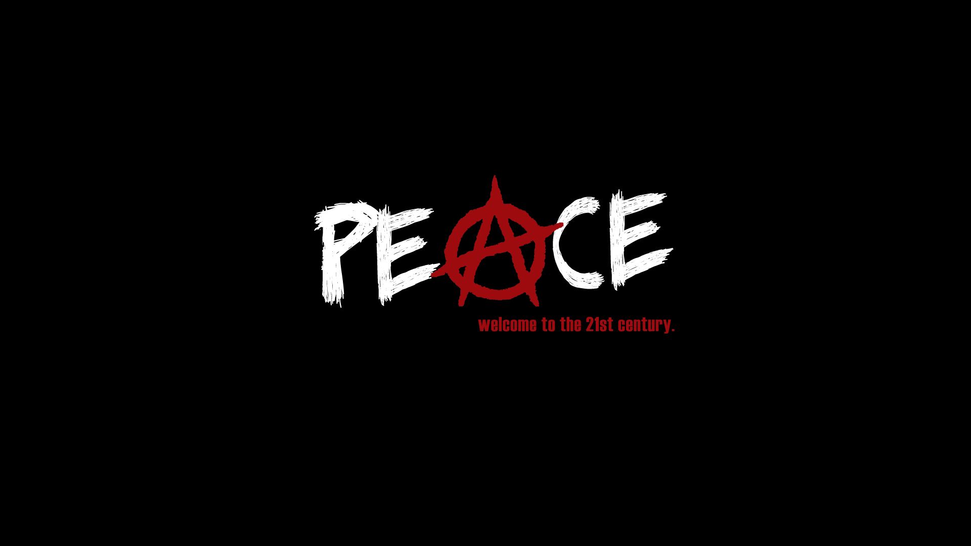 Peace Anarchy HD Wallpaperx1080