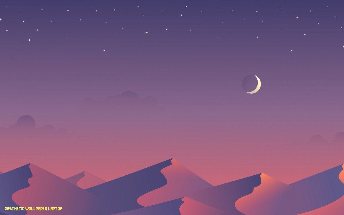 Desert Nights Moon 5k Minimalism, HD 4K Wallpaper