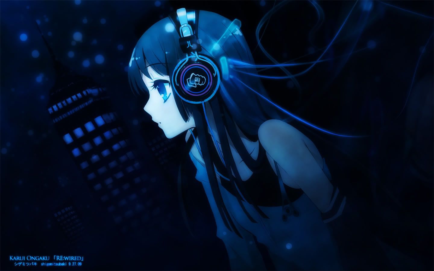 Anime Wallpaper Headphones