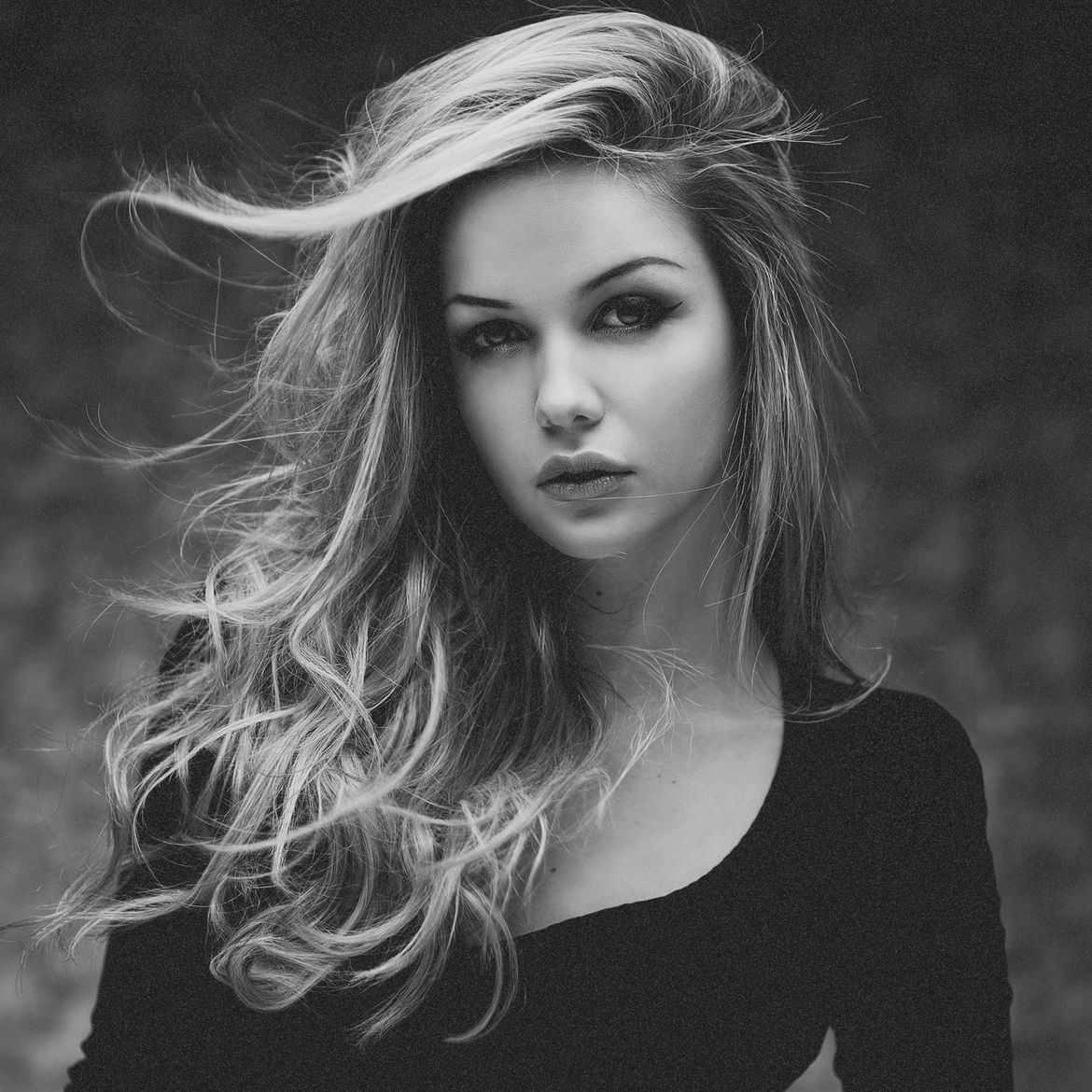 Black And White Girl Wallpapers Wallpaper Cave