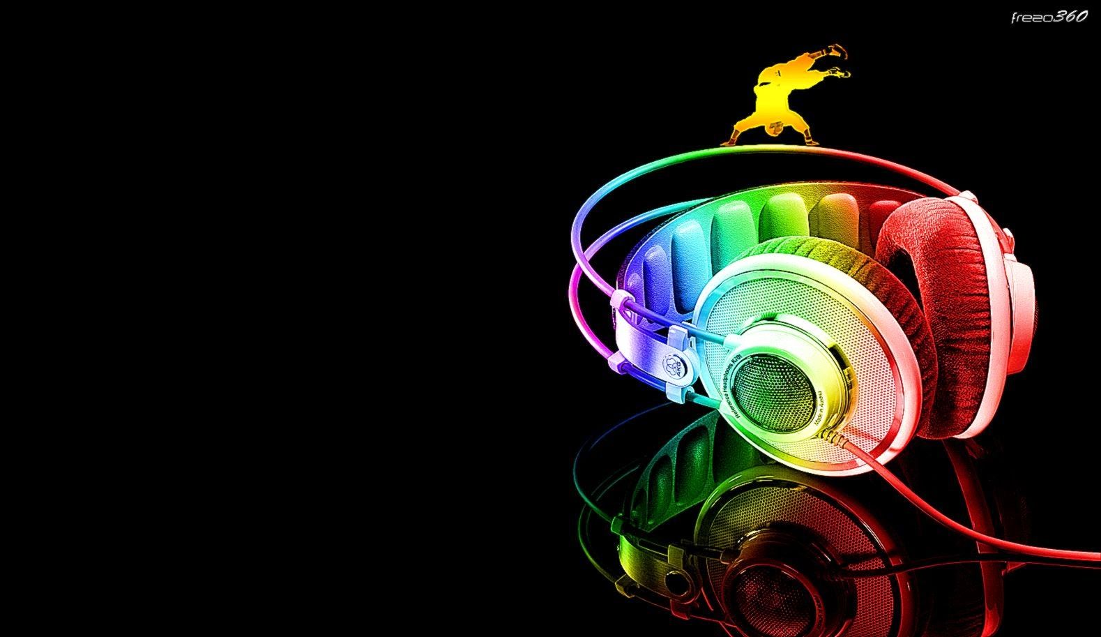 All About HD Wallpaper: Headset 3D Abstract HD Wallpaper