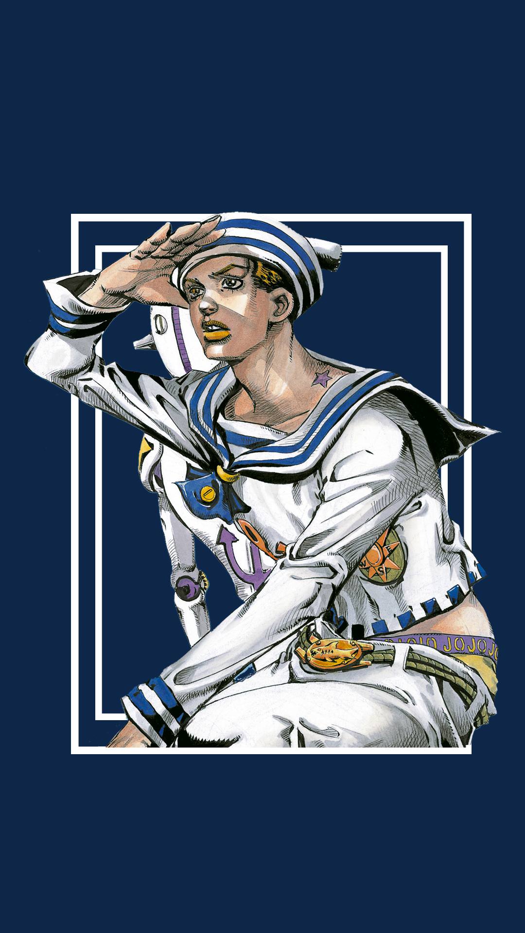 Fanart Made some part 8 Josuke wallpaper that I thought I might