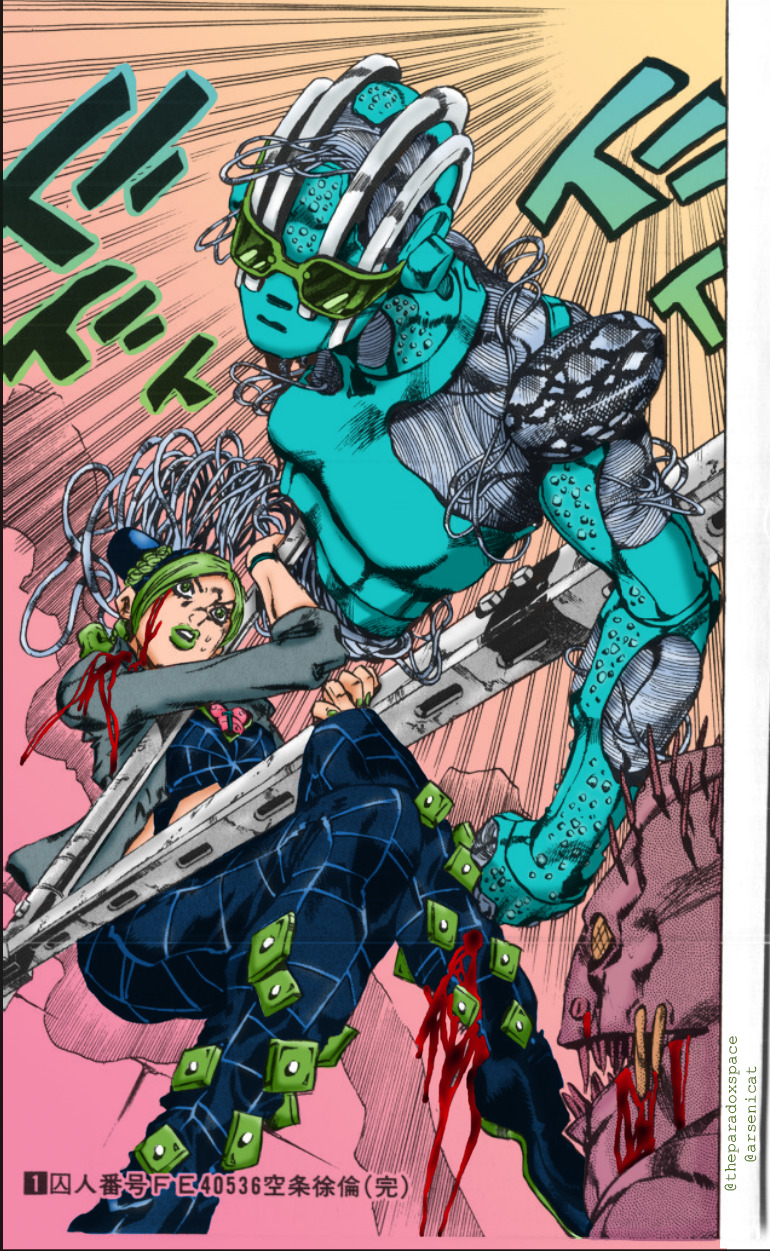 Fanart A Jolyne Stone Free Coloring Alt In Comments