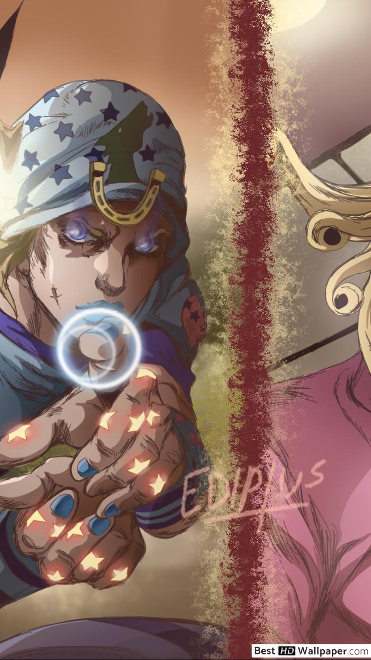 Download Tusk Act 4 Johnny Joestar Checkered Wallpaper