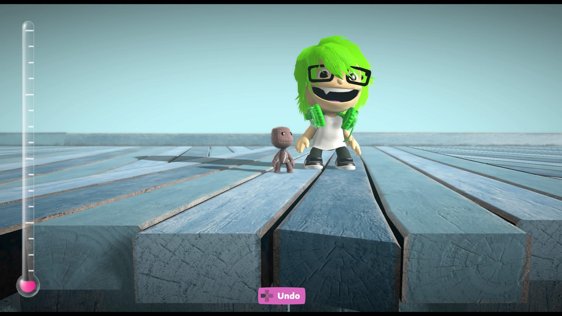 I attempted to make Bijuu Mike in LittleBigPlanet 3, I tried my