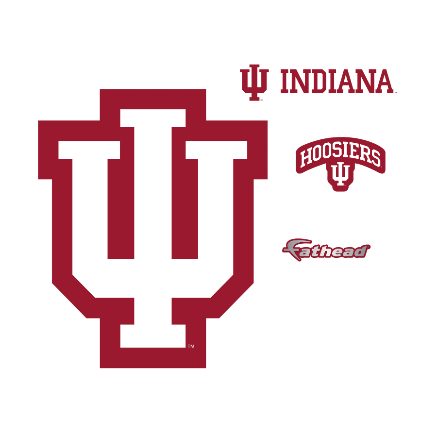Indiana Hoosiers: Logo Officially Licensed Removable Wall
