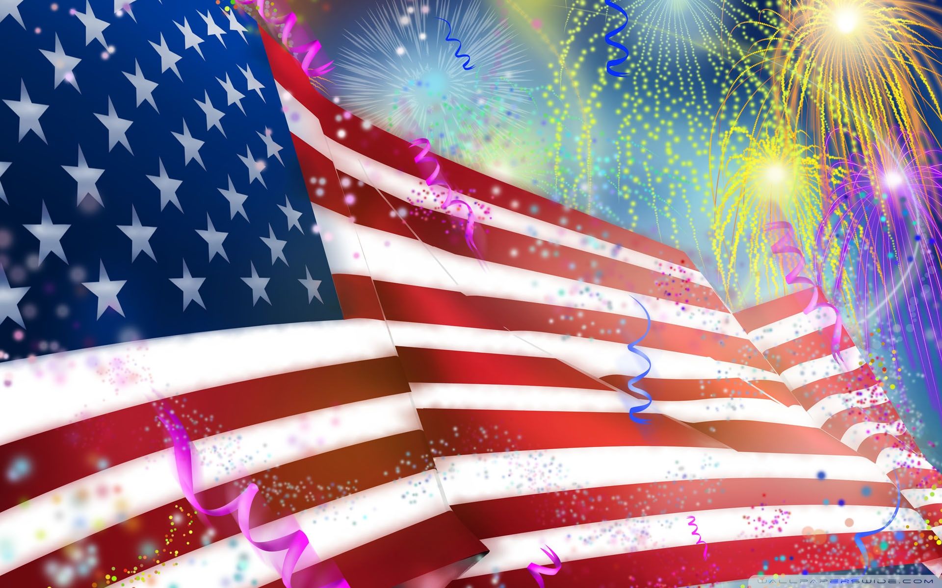 United States Independence Day, July 4 Ultra HD Desktop Background
