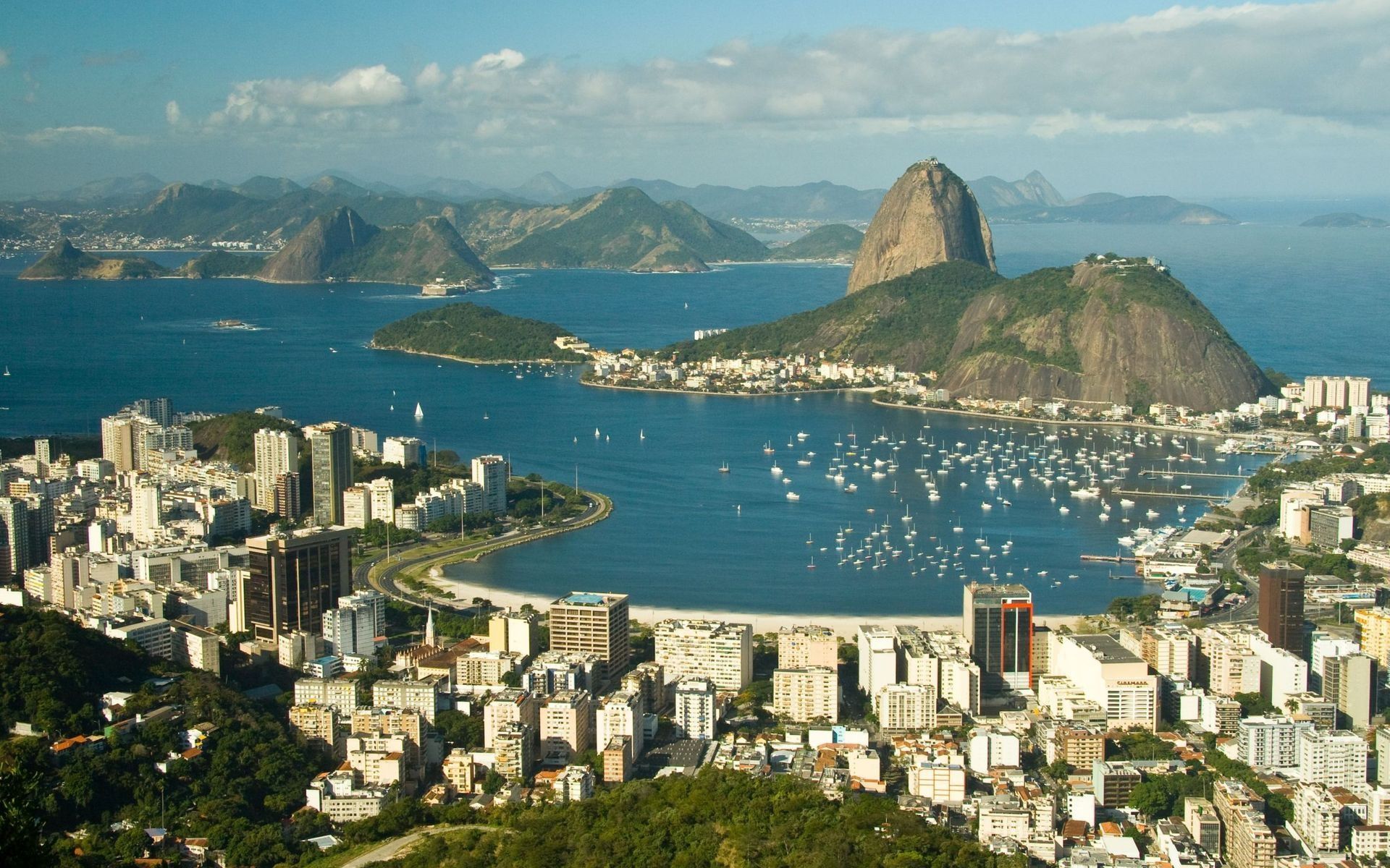 Wallpaper rio de janeiro, brazil, sugarloaf mountain desktop
