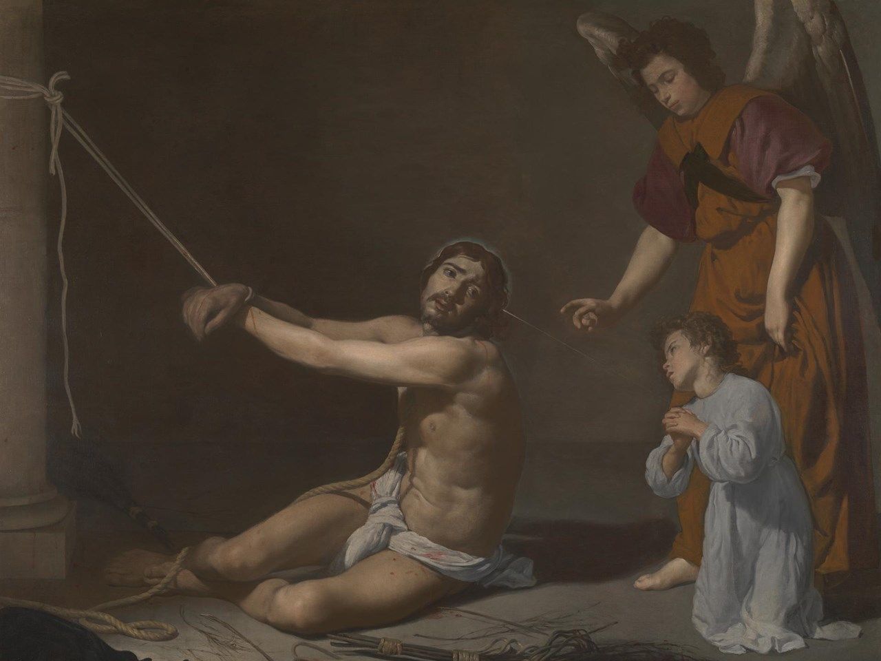 Diego Velázquez. Christ cond by the Christian Soul