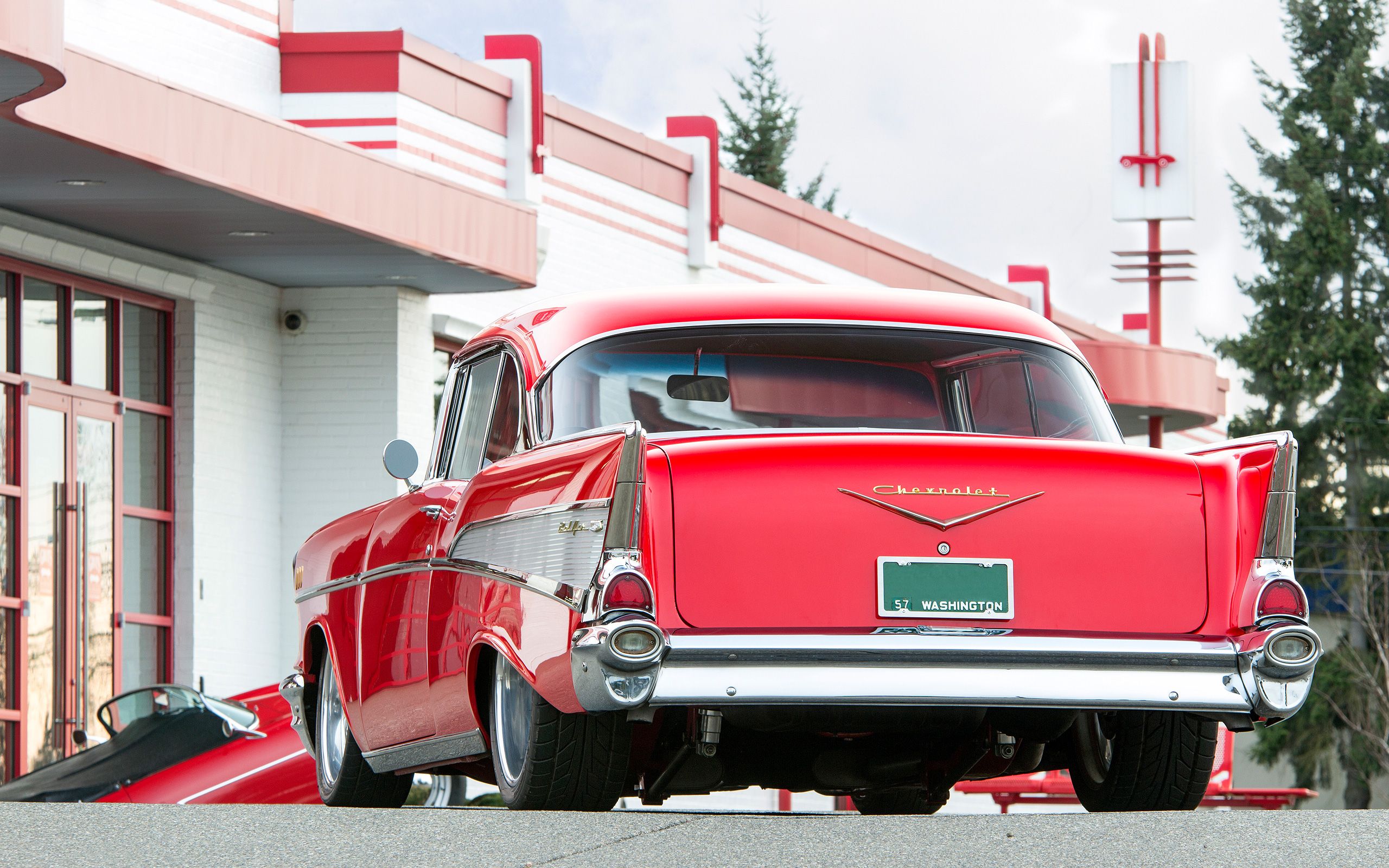 Your 1957 Chevy Bel Air Wallpaper Are Here My Garage
