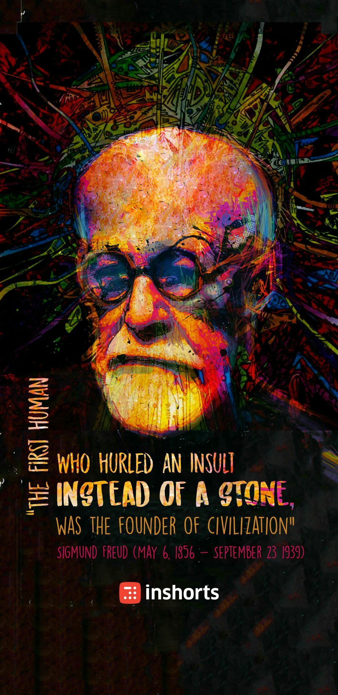 Quotes. Sigmund freud, Human, Insulting