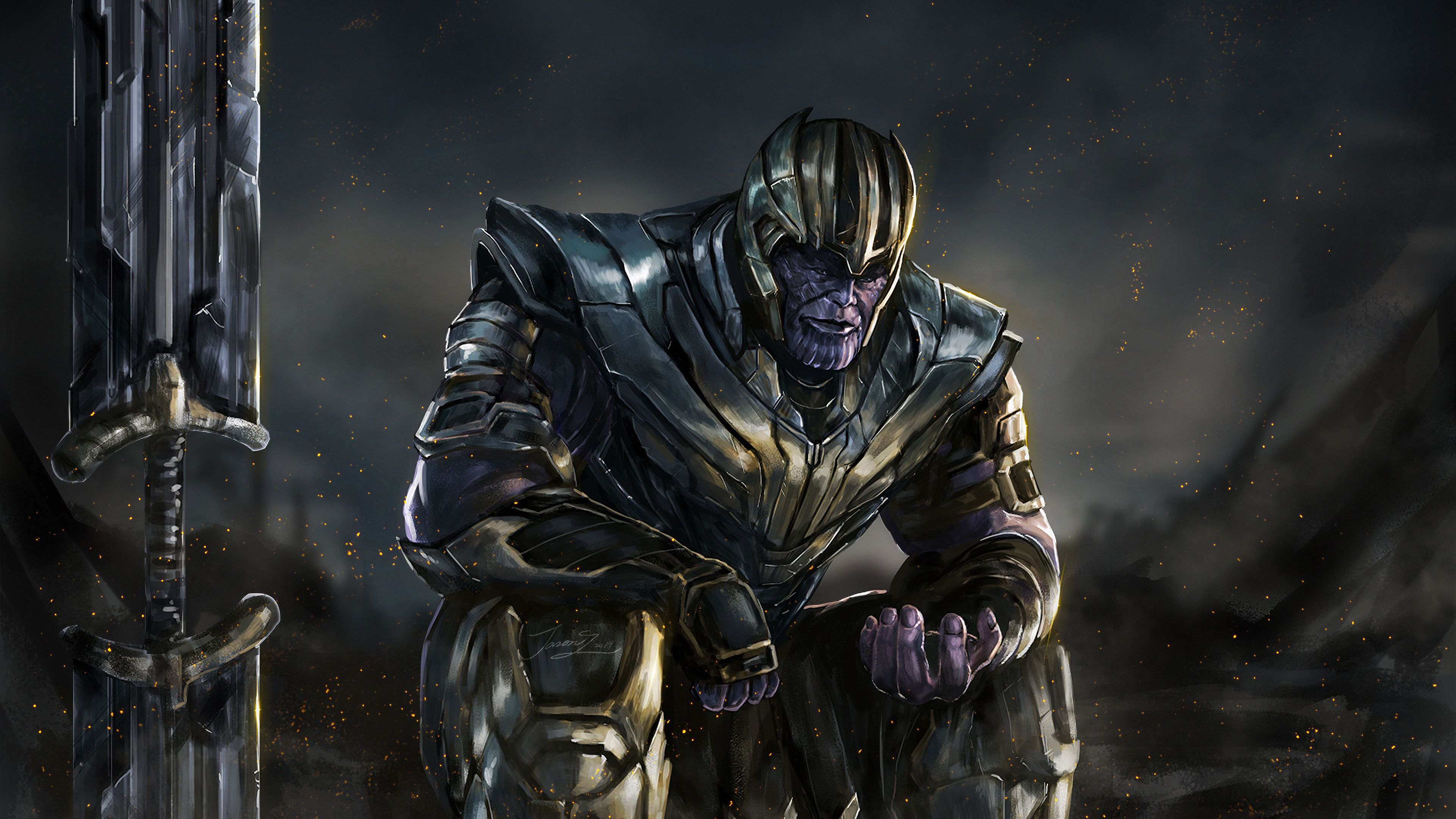 Thanos 4k Wallpaper