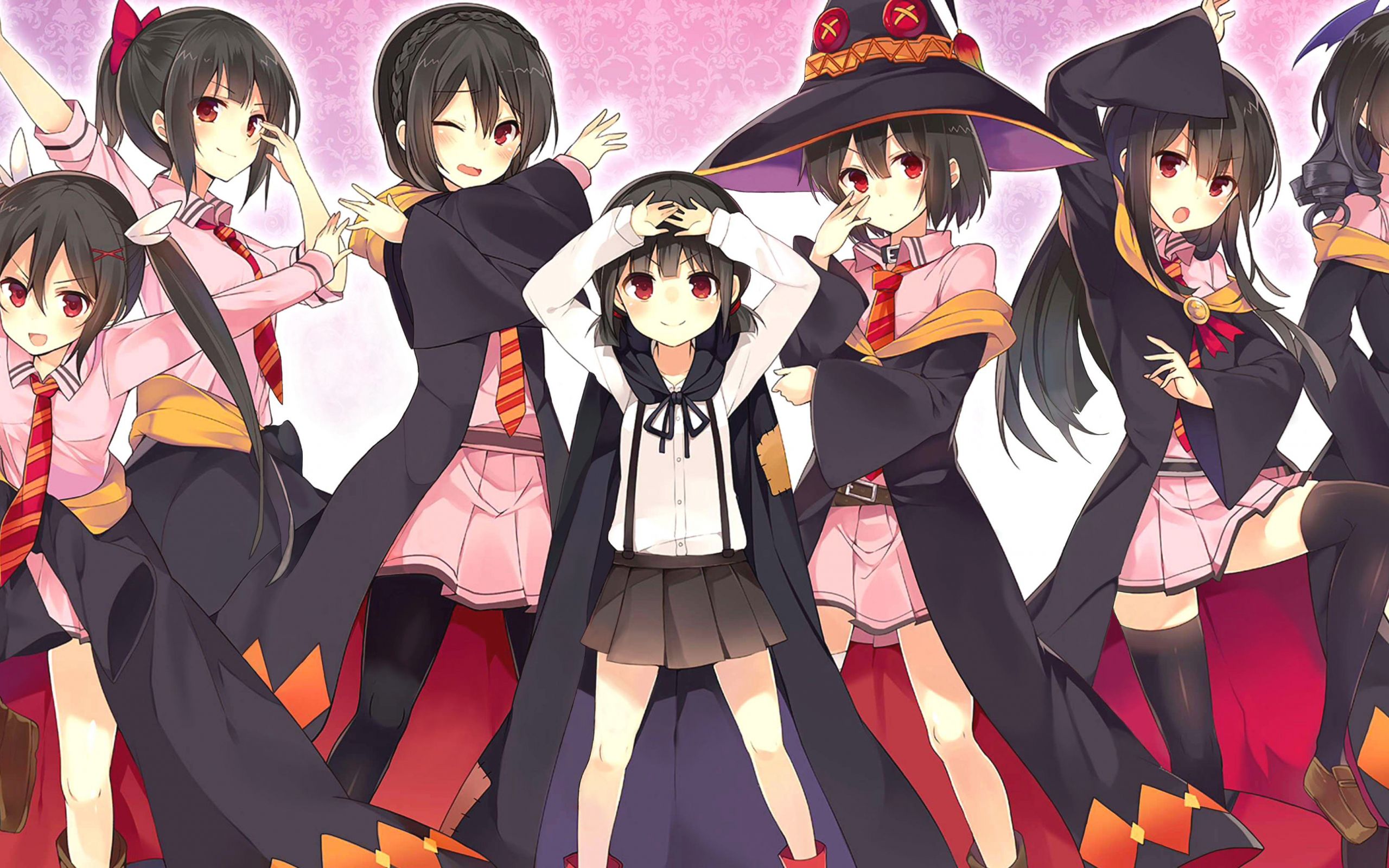 Download 2560x1600 wallpaper anime girls, kono subarashii sekai ni