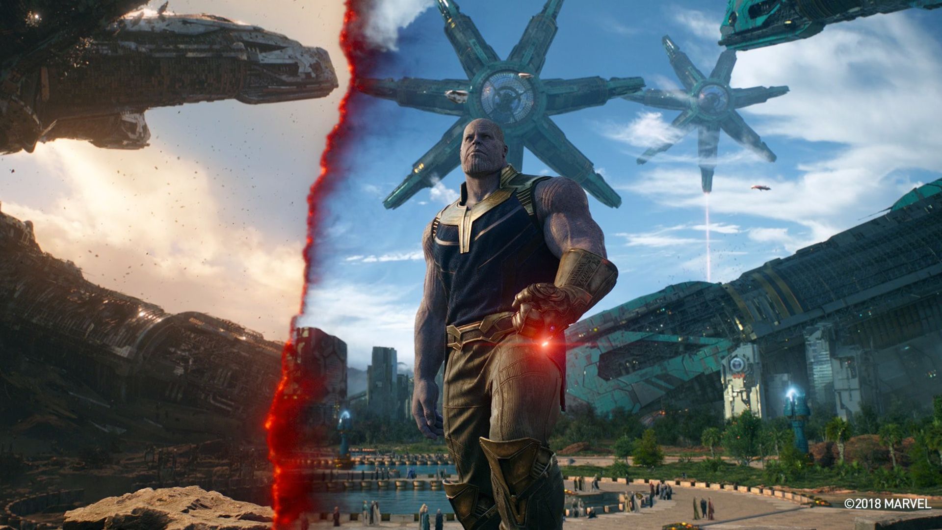 Thanos In Titan Avengers Infinity War Wallpaper, HD Movies 4K