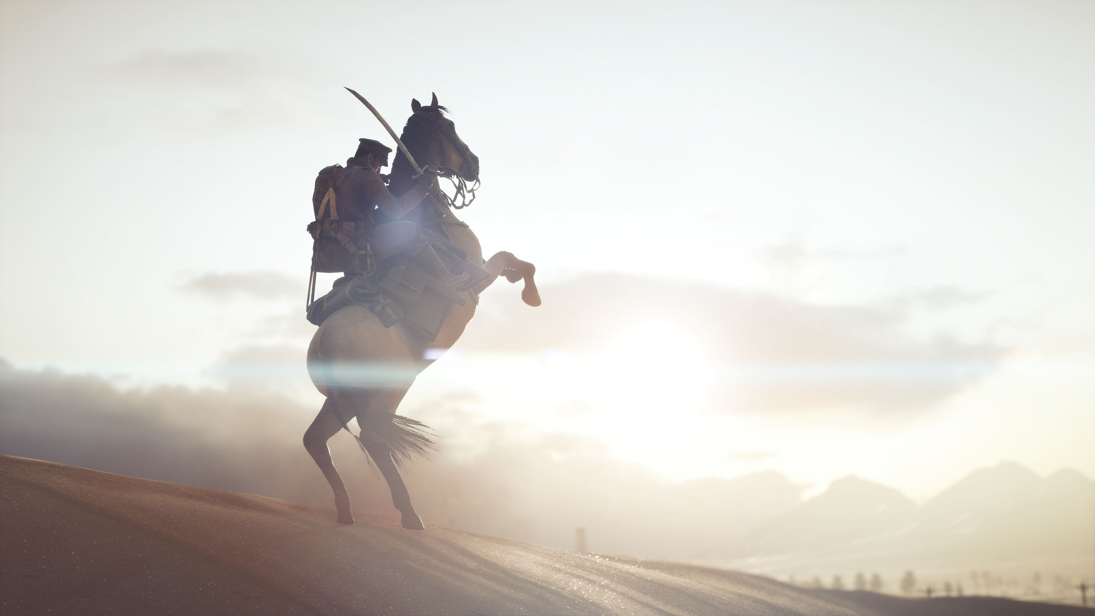 Wallpaper Battlefield War Horse, 4K, Games,. Wallpaper