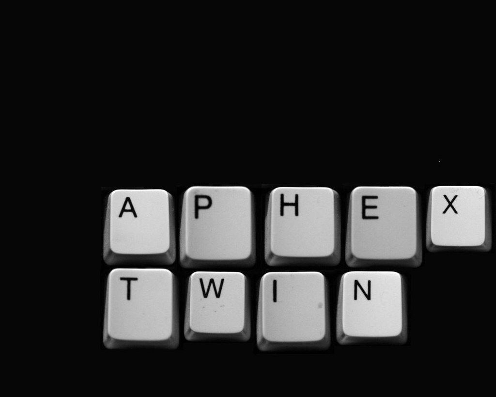 Aphex Twin Letters Wallpaper. AppleTV Screen Saver