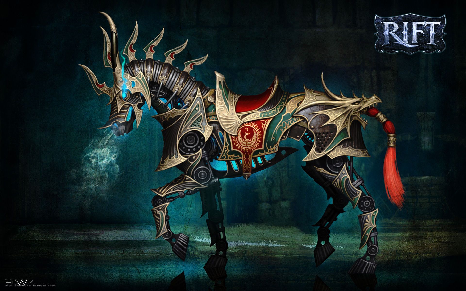 rift war horse widescreen wallpaper. HD wallpaper gallery
