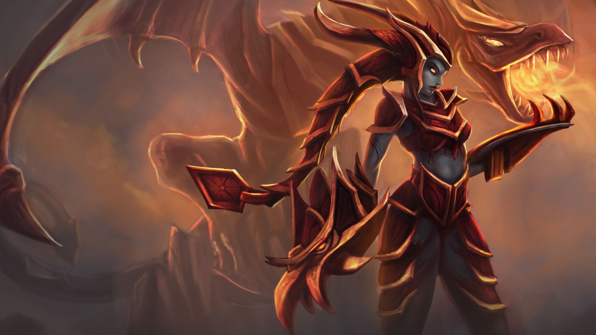 Shyvana Classic Wallpaper