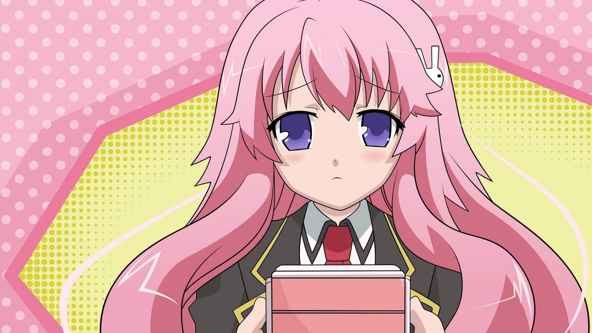 Download Wallpaper 1920x1080 baka to test to shoukanjuu, girl