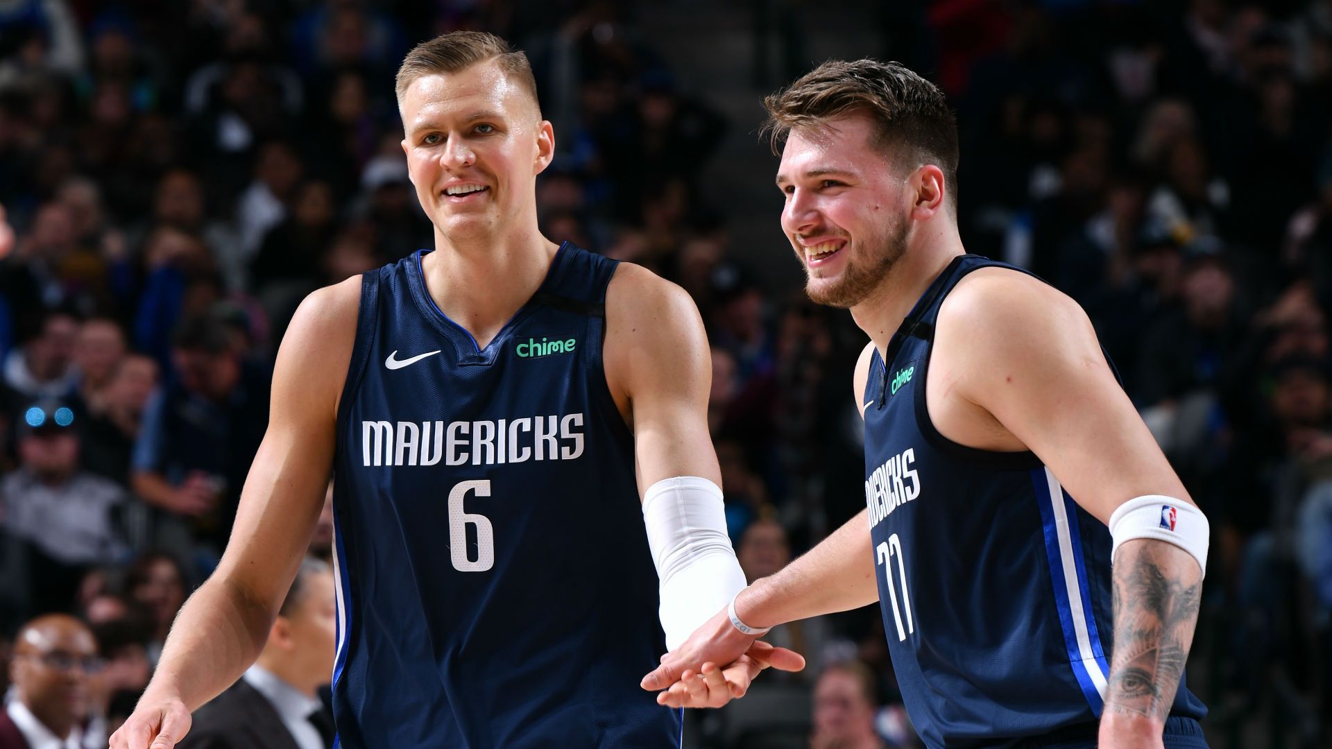 Luka Doncic and Kristaps Porzingis are forming a fearsome duo
