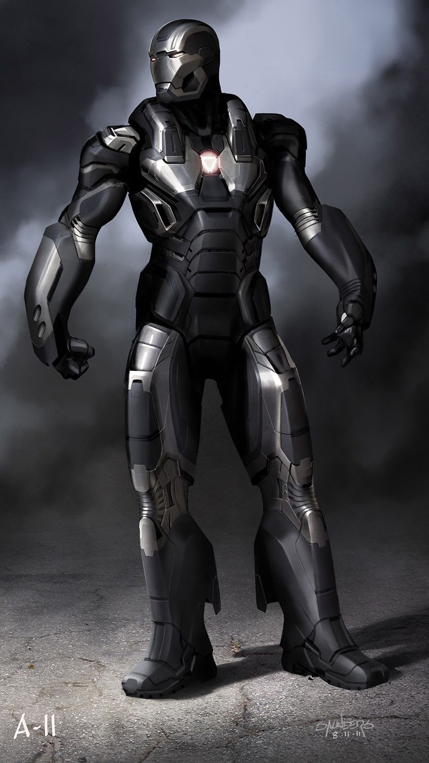 IRON MAN 3: Alternate War Machine & Mark 42 Designs
