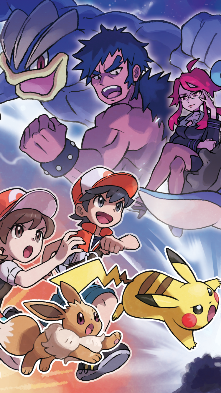 Video Game Pokémon: Let's Go Pikachu And Let's Go Eevee 750x1334
